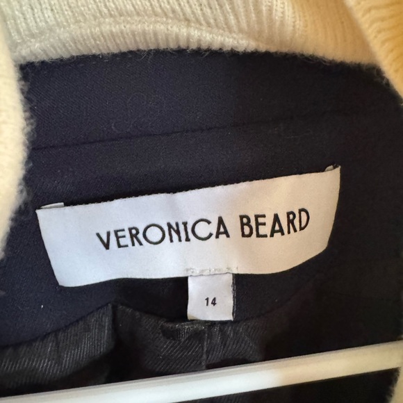 Veronica Beard Navy Miller Dickey Jacket size 14 - Picture 13 of 14